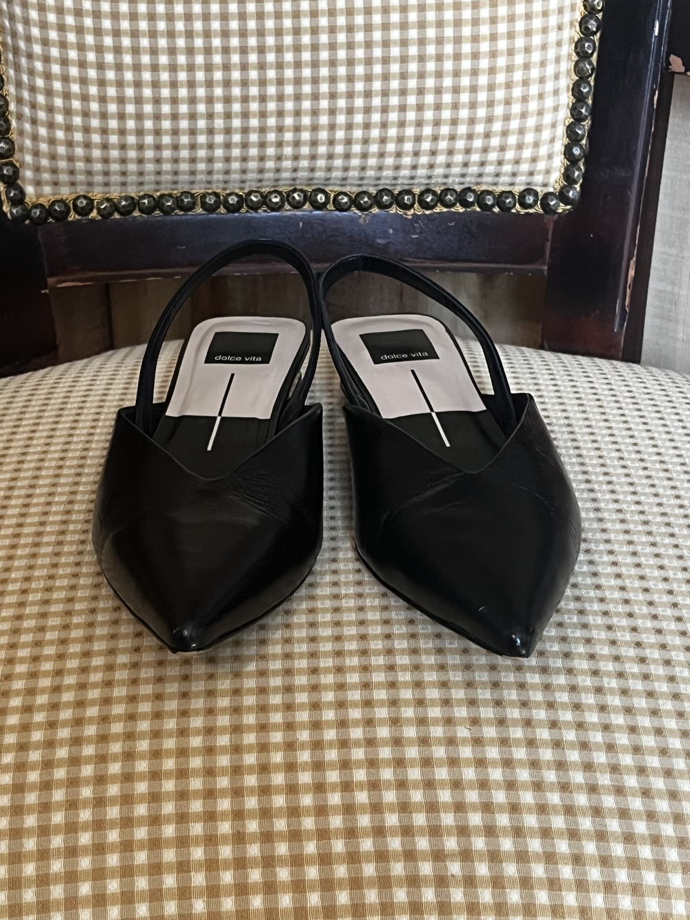 💋 Dolce Vita pointed-toe slingback flats